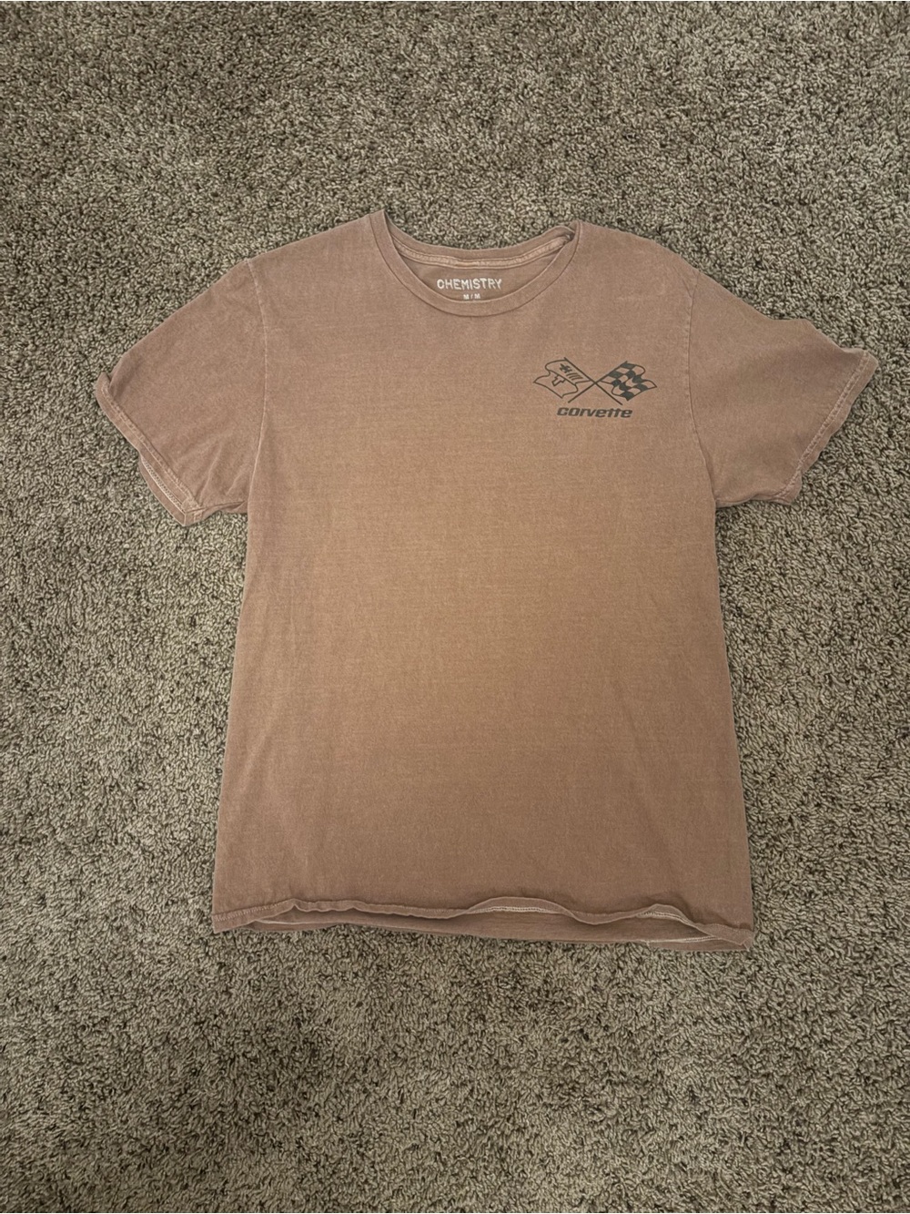 Chemistry Brown Short-Sleeve Corvette Logo Tee